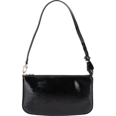 Louis Vuitton Electric Noir Epi Leather NM Pochette Shoulder Bag