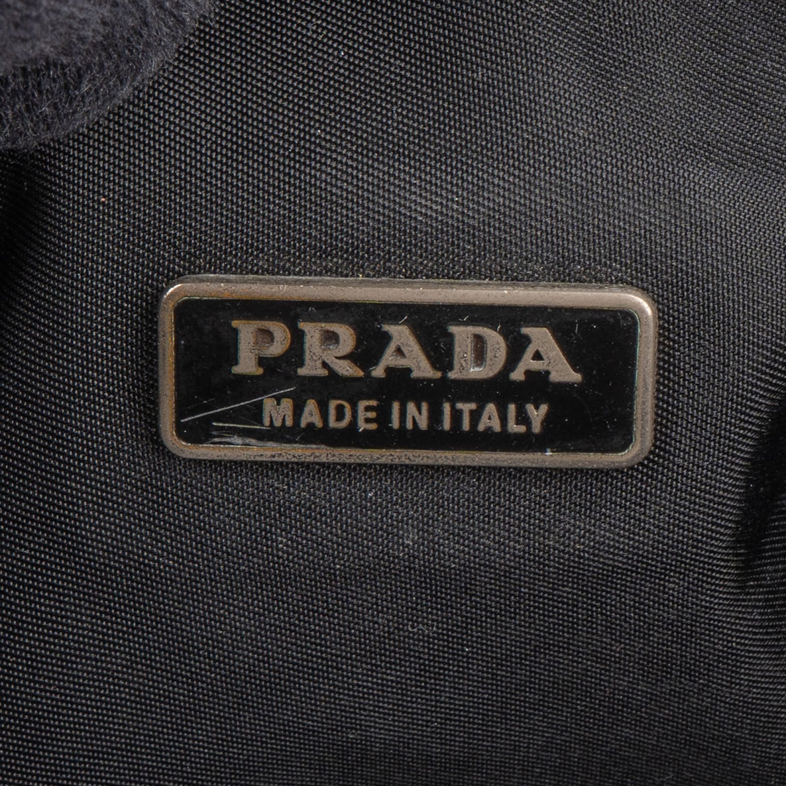 Prada Black Nylon Triangel Vintage Re-Edition Handbag - vintageandkickz