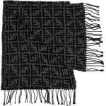 [🔄️B06 / F28] Fendi Wool Monogram FF Emblem Schal Scarf - vintageandkickz