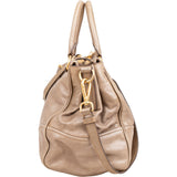 Miu Miu Vitello Shine Satchel Handbag