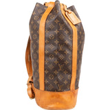 Louis Vuitton Monogram Canvas Randonnee GM Backpack Shoulder Bag