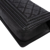 Chanel Quilted Leather Medium Boy Single Flap Crossbody Bag