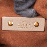 Gucci Grained Leather Horsebit 1955 Small Tote Handbag
