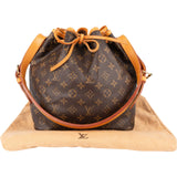 Louis Vuitton Monogram Canvas Sac Noé Petit Shoulder Bag
