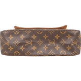 Louis Vuitton Canvas Monogram PM Looping Shoulder Bag