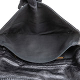 Balenciaga Black Leather City Clutch Bag