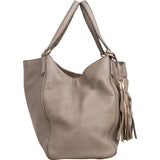 Gucci Grey Leather Soho Tote Shoulder Bag