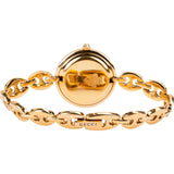 Gucci Gold Tone Change Bezel Bezel Chain 11/12.2 Woman Watch