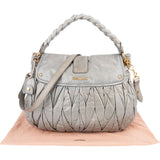 Miu Miu Vitello Lux Coffer Handbag
