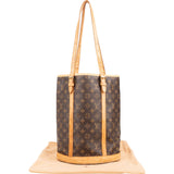 Louis Vuitton Monogram Canvas Bucket GM Shoulder Bag