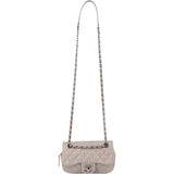 Chanel Quilted Leather Single Flap Crossbody bag