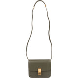 Celine Grained Calfskin Classic Box Crossbody Bag