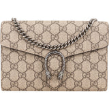 Gucci Monogram GG Supreme Canvas Dionysus Wallet On Chain Crossbody Bag