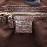 Gucci Monogram GG Canvas Horsebit Tote Shoulder Bag