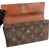 Louis Vuitton Monogram Canvas Sarah Wallet