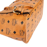 MCM Monogram Visetos Satchel Handbag