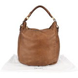 Prada Vitello Daino Leather Large Hobo Shoulder Bag