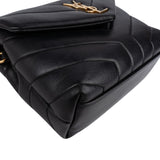 Saint Laurent Quilted Leather Loulou Toy Crossbody Bag