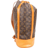 Louis Vuitton Monogram Canvas Randonnee GM Backpack Shoulder Bag