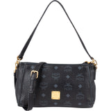MCM Monogram Visetos Leather Shoulder Crossbody Bag