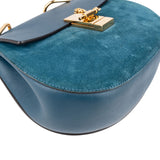 Chloé Suede & Leather Drew Crossbody Bag