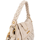 Miu Miu Matelassé Leather Coffer Handbag