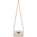 Gucci Leather Queen Margaret Wallet On Chain Crossbody Bag