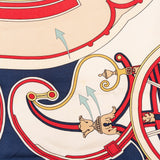 Hermès Les Voitures Nouvelles Silk 90 Scarf Tuch