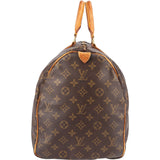 Louis Vuitton Monogram Canvas Keepall 50 Travel Bag
