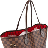 Louis Vuitton Monogram Damier Ebene Canvas Neverfull MM Shoulder Bag