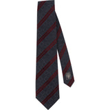 Gucci Striped Pattern Silk Tie Krawatte