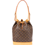 Louis Vuitton Monogram Canvas Sac Noé Grande Shoulder Bag