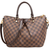 Louis Vuitton Monogram Damier Ebene Siena MM Handbag