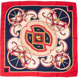 Hermès Les Voitures Nouvelles Silk 90 Scarf Tuch