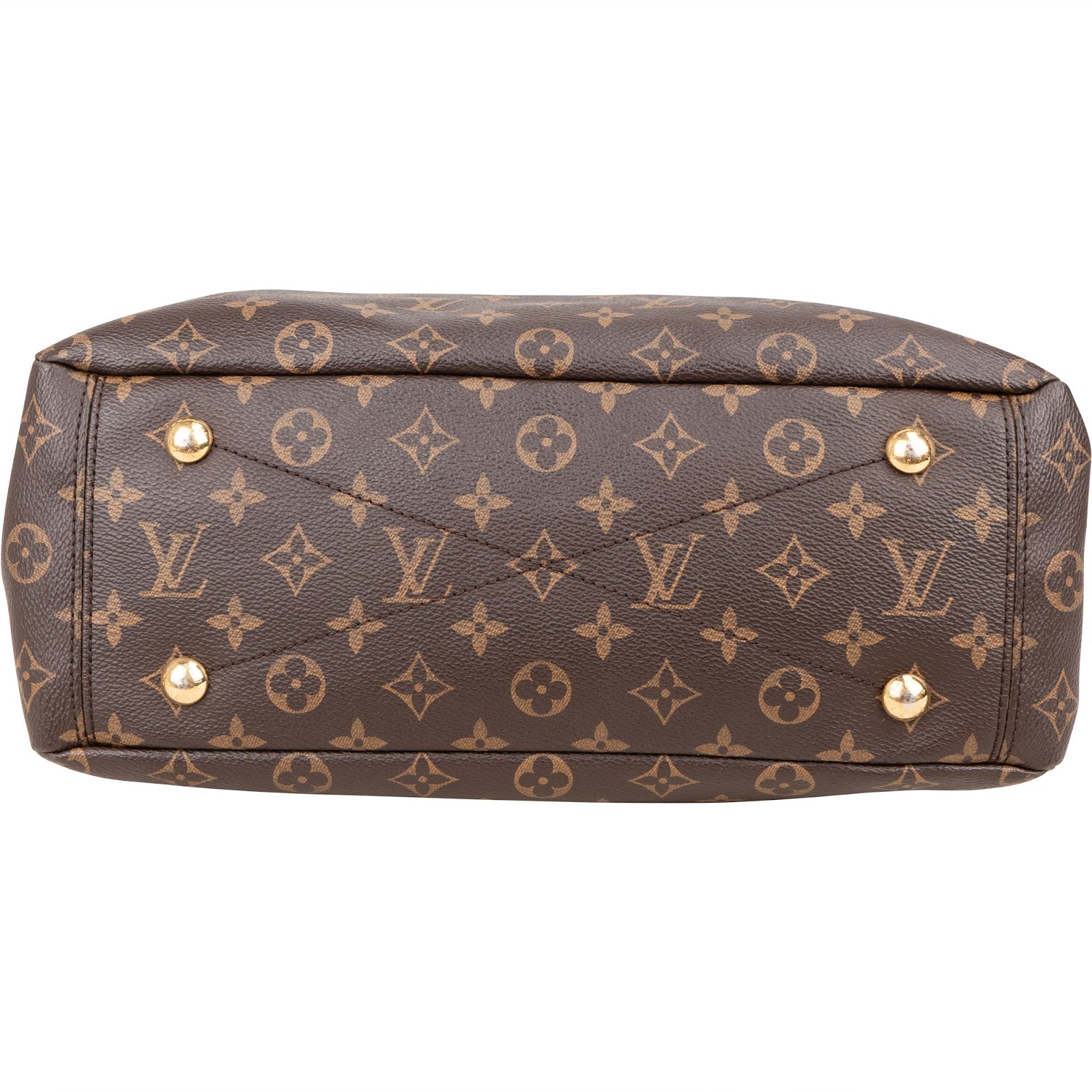 Louis Vuitton Monogram Canvas Pallas MM Handbag - vintageandkickz