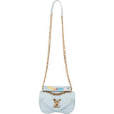 Louis Vuitton Quilted Calfskin New Wave Chain PM Crossbody Bag