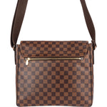 Louis Vuitton Monogram Damier Ebene Brooklyn Messenger Crossbody Bag - vintageandkickz