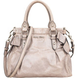 Miu Miu Vitello Lux City Handbag