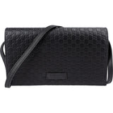 Gucci Microguccissima Leather Wallet On Strap Crossbody Bag