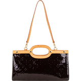 Louis Vuitton Monogram Vernis Leather Amaranth Roxbury Drive Handbag
