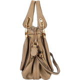 Chloé Grained Leather Paraty Shoulder Handbag
