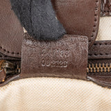 Gucci Monogram GG Canvas Leather Running Handbag