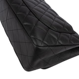 Chanel Quilted Lambskin Jumbo Single Flap Crossbody Bag