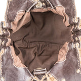 Gucci Monogram GG Canvas Hysteria Studded Hobo Shoulder Bag