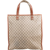 Gucci Monogram GG Supreme Web Tote Handbag