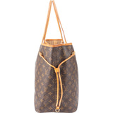 Louis Vuitton Monogram Canvas Neverfull GM Shoulder Bag