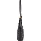 Mulberry Croc-Embossed Leather Shoulder Bag