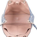 Christian Dior Blue Calfskin Leather Diorissimo Handbag
