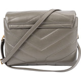 Saint Laurent Quilted Lambskin Loulou Puffer Toy Crossbody Bag