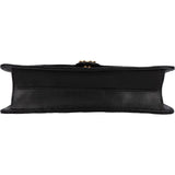 Chanel Quilted Lambskin 24K Single Flap Shoulder Bag